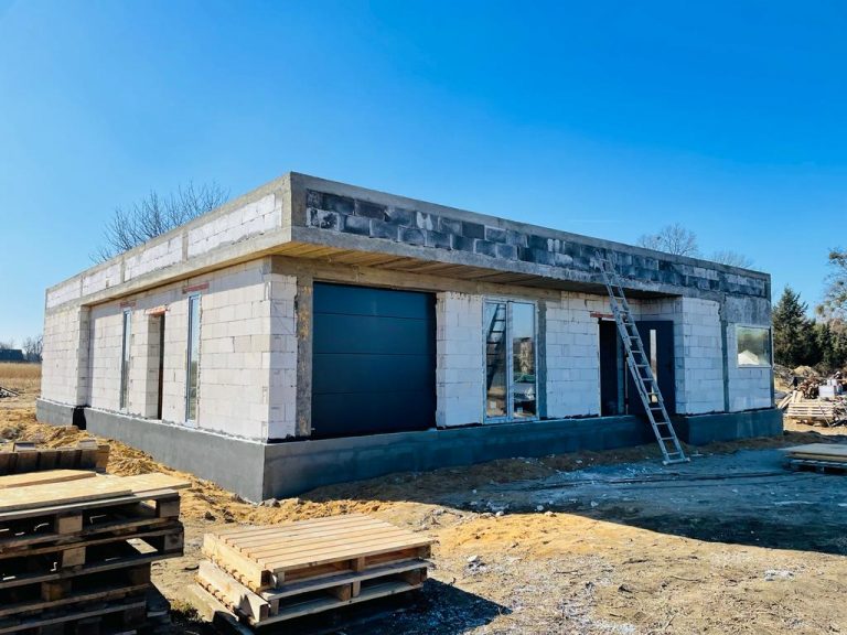 Osiedle domków w Orzeszu