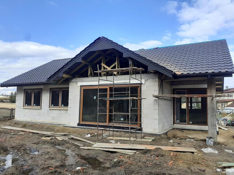 Dom jednorodzinny w Łaziskach Górnych